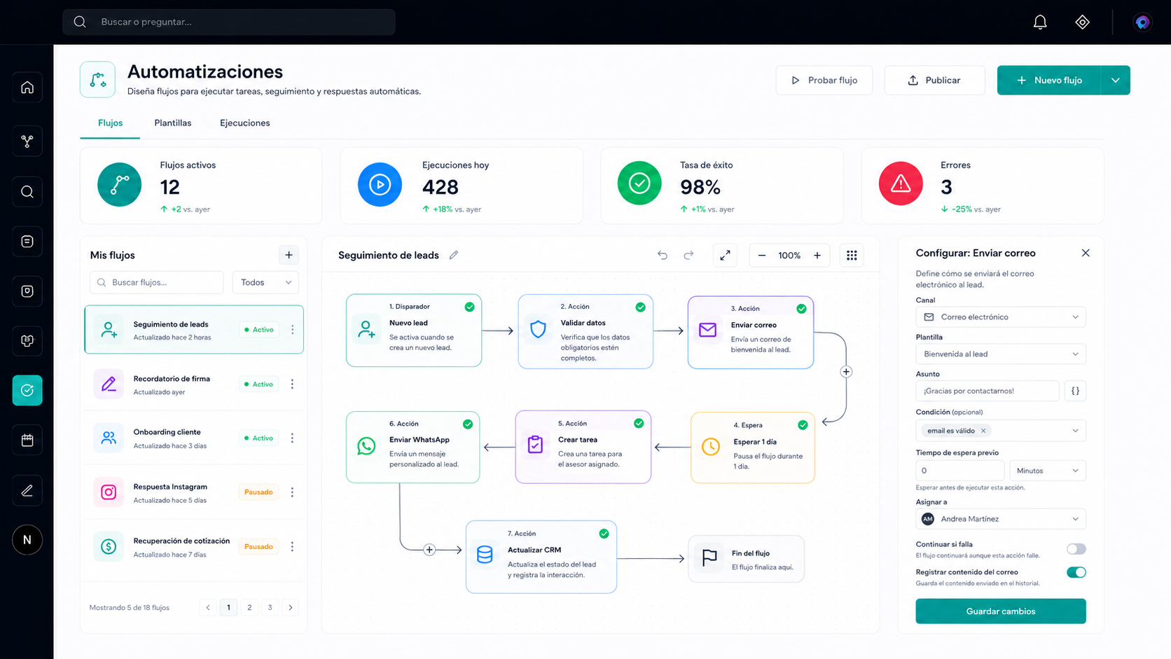 Automatización Sin Código PERSEUZ